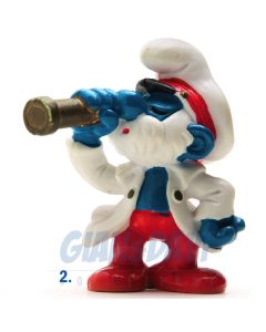 2.0141 20141 Papa Smurf Captain Grande Puffo Capitano 2A