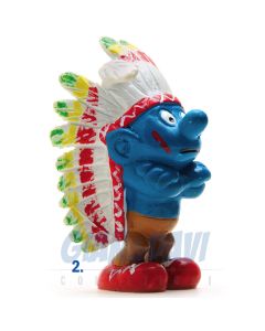 2.0144 20144 Indian Smurf Puffo Indiano 2A