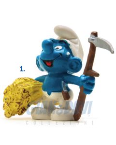 2.0145 20145 Haymaker Smurf Puffo Agricoltore 1A
