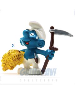 2.0145 20145 Haymaker Smurf Puffo Agricoltore 2A