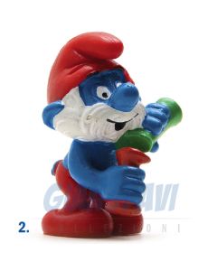 2.0164 20164 Papa Smurf with Potions Grande Puffo Alchimista 2A