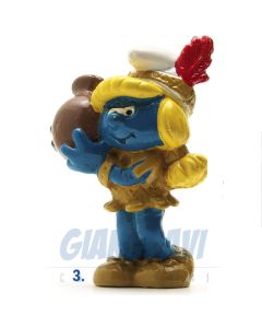 2.0167 20167 Indian Smurfette Smurf Puffo Puffetta Indiana 3A