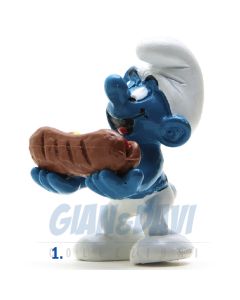 2.0169 20169 Hot Dog Smurf Puffo con Panino 1A
