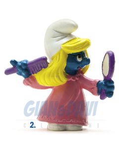 2.0182 20182 Vanity Smurfette Smurf Puffo Puffetta Vanitosa 2A