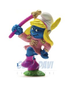 2.0188 20188 Majorette Smurfette Smurf Puffo Puffetta Majorette 1A