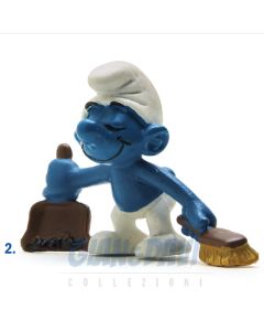 2.0189 20189 Dustpan Smurf Puffo Spazzino 2A