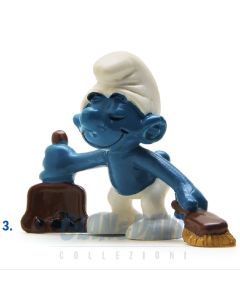 2.0189 20189 Dustpan Smurf Puffo Spazzino 3A