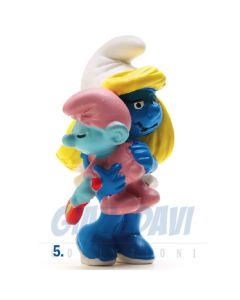 2.0192 20192 Smurfette with Baby Smurf Puffo Puffetta con Bimbo  5A