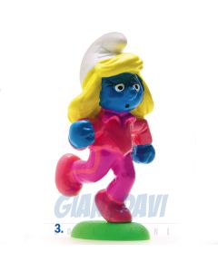 2.0194 20194 Smurfette Jogging Smurf Puffo Puffetta di Corsa 3A