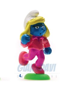 2.0194 20194 Smurfette Jogging Smurf Puffo Puffetta di Corsa 4A