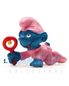 2.0202 20202 Pink Baby Smurf Puffo Bimbo Rosa 1A