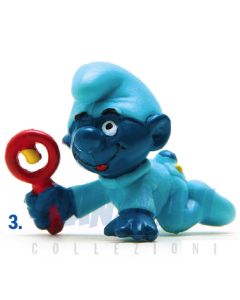 2.0203 20203 Blue Baby Smurf Puffo Bimbo Blu 3A