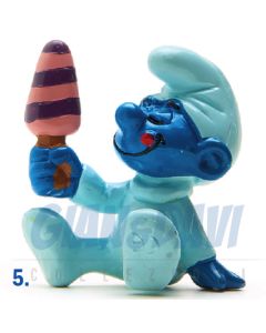 2.0206 20206 Baby with Ice Cream Smurf Puffo Bimbo con Gelato 5A