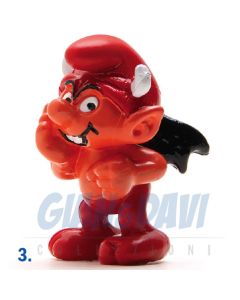 2.0213 20213 Devil Smurf Puffo Diavolo 3A