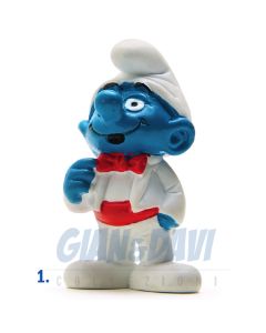 2.0216 20216 Tuxedo Smurf Puffo Testimone Nozze 1A