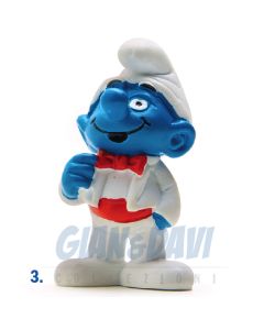 2.0216 20216 Tuxedo Smurf Puffo Testimone Nozze 3A