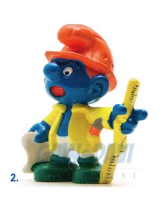 2.0229 20229 Master Builder Smurf Puffo Capo Cantiere 2A