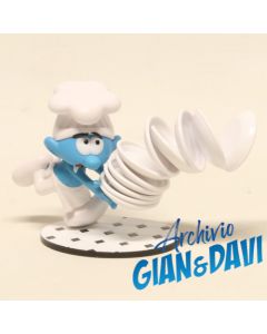 SM_RS_PSY Plastoy 2024 Le Schtroumpf Pile d'Assiettes