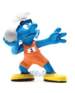 Schleich Puffi 2.0742 Puffo Lancio del Peso 1A