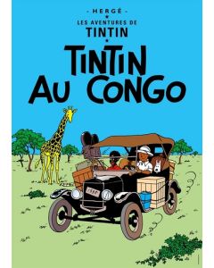 Tintin Moulisart Poster 22010 Tintin au Congo 70x50cm