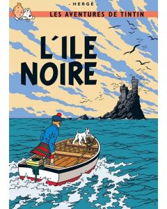 Tintin Moulisart Poster 22060 L'ile Noire 70x50cm