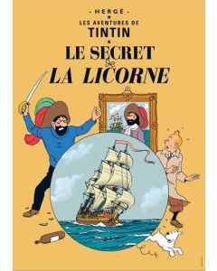 Tintin Moulisart Poster 22100 Le Secret de la Licorne 70x50cm