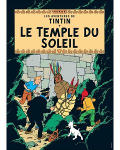Tintin Moulisart Poster 22130 Le Temple du Soleil 70x50cm