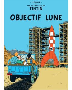 Tintin Moulisart Poster 22150 Objectif Lune 70x50cm