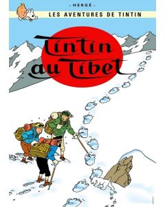 Tintin Moulisart Poster 22190 Tintin au Tibet 70x50cm