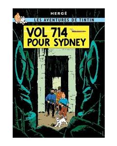 Tintin Moulisart Poster 22210 Vol 714 pour Sydney 70x50cm