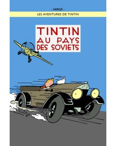 Tintin Moulisart Poster 22240 Tintin au pays des Soviets Color 70x50cm