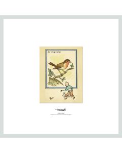 Tintin Lithographie Limited Edition 23522 LE ROUGE-GORGE