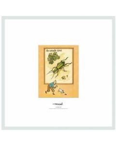 Tintin Lithographie Limited Edition 23522 LE CARABE DORE
