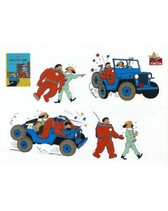Tintin Moulinsart Adhésifs 24224 Objectif Lune