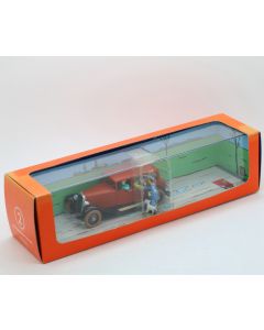 Tintin Transport Diorama 29102 Wang Chen-Yee's car The Blue Lotus BOX ROVINATO B