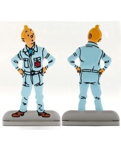 Tintin Figurines en Alliage en relief 29207 OBJECTIF LUNE