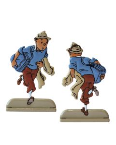 Tintin Figurines en Alliage en relief 29212 COKE EN STOCK
