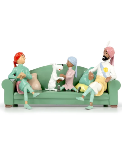 Tintin 29263 VO Collection The couch scene