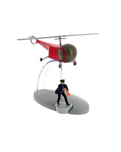 Tintin Avion 29556 Helicopter des Agents Bordures