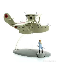 Tintin Avion 29558 Hydravion Americain de Jo, Zette & Jocko