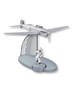 Tintin Avion 29564 L'avion de Chasse Bordure de la 1° ed BN