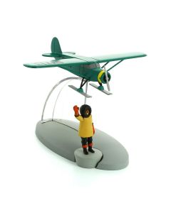 Tintin Avion 29569 L'Avion sur Skis de Jo, Zette et Jocko dans destination New York