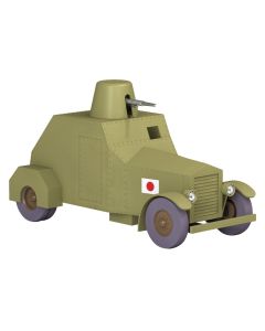 Le Voitures de Tintin 1/24 - 29942 L'Auto Blindèe