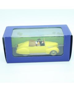 Tintin en Voiture - 2 118 012 A Le cabriolet di capitane Haddock des 7 boules de cristal