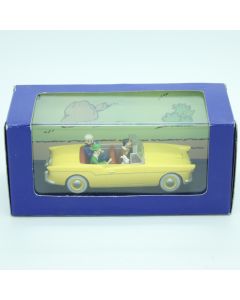 Tintin en Voiture - 2 118 016 La voiture bordure de l'Affaire Tournesol