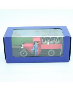 Tintin en Voiture - 2 118 041 A Le camion de police de Chicago de Tintin en Amerique