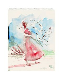 Moulinsart Corto Maltese 31001103 Carte postale Les Femmes 70 17,5x12,5cm