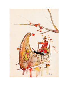 Moulinsart Corto Maltese 31001104 Carte postale L'homme du Grand Nord  17,5x12,5cm