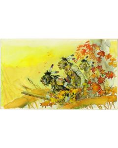 Moulinsart Corto Maltese 31001109 Carte postale Wheeling 17,5x12,5cm