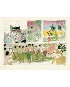 Moulinsart Corto Maltese 31001112 Carte postale J'avais un rendez-vous 17,5x12,5cm